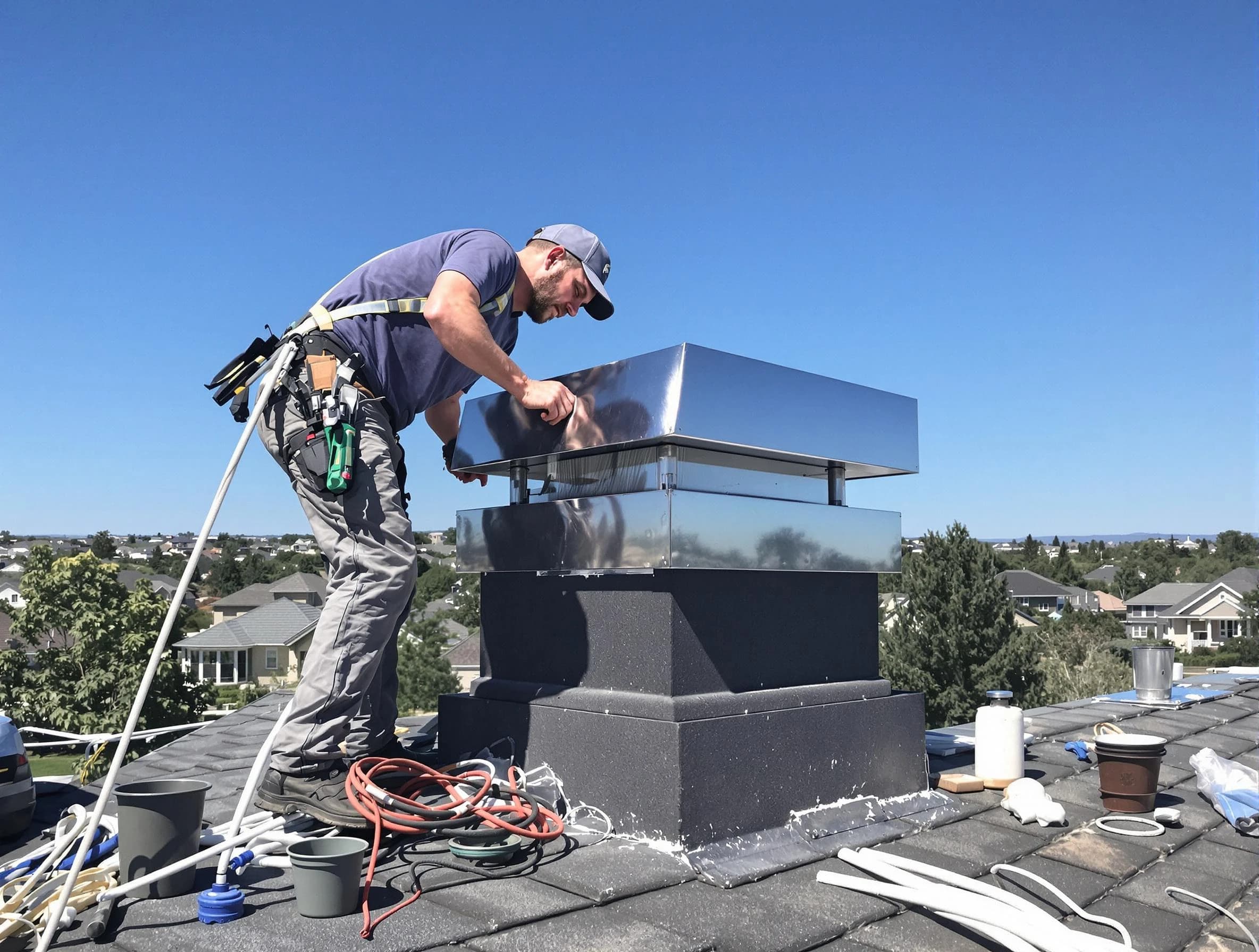 Chimney Cap Services service in McKeesport, PA